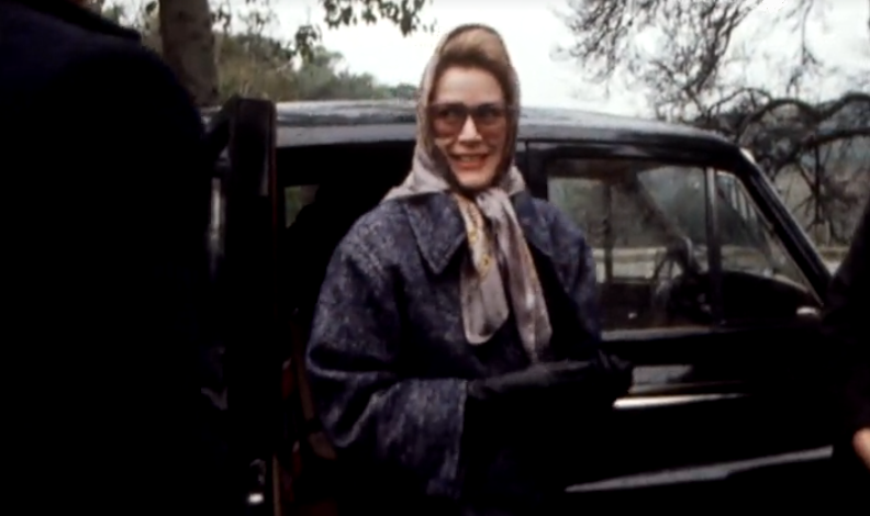 Grace Kelly visita o Palácio de Belém