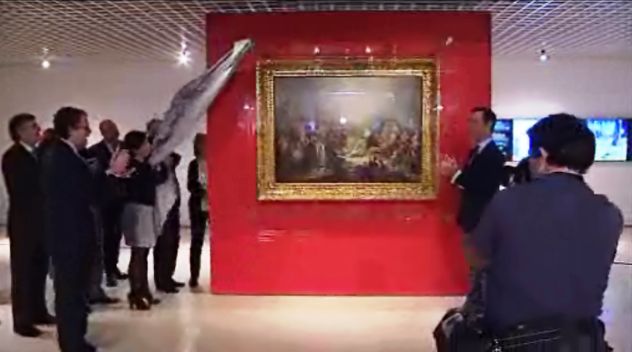 Quadro no Museu de Arte Antiga