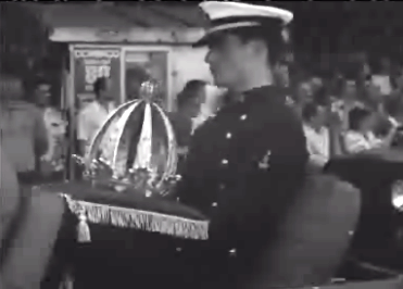 Chegada das ossadas de D. Pedro IV ao Rio de Janeiro e cerimónia em São Paulo