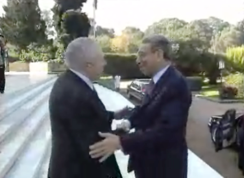 Mário Soares em Marrocos