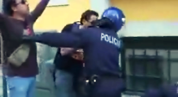 Intervenção polícial no Chiado
