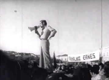 Ultimo dia de campanha eleitoral de Ramalho Eanes