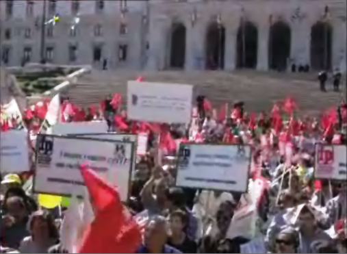 Função Pública em greve