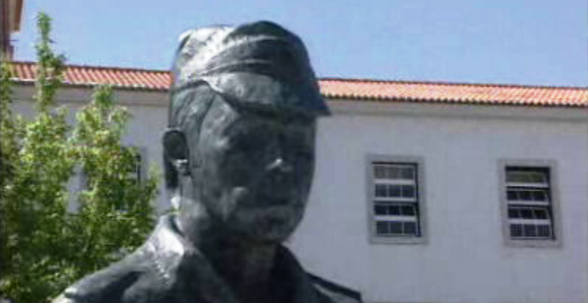 Inauguração da estátua de Salgueiro Maia