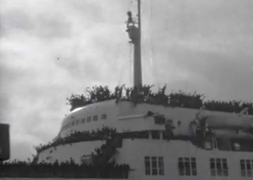 Embarque de tropas para o Ultramar