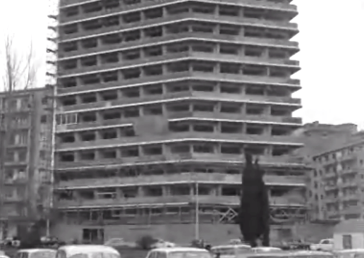 Construção do edifício do Ministério do Trabalho