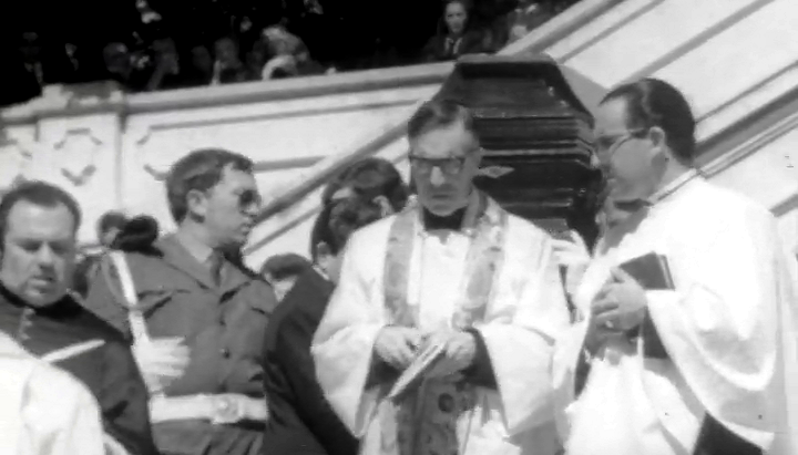 Cortejo fúnebre de Salazar