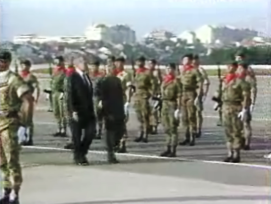 Despedida de Presidente da Índia