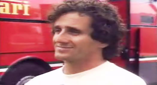 Alain Prost no Estoril
