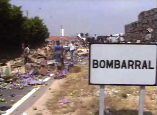 Agricultores bloqueiam estradas