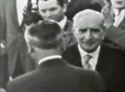 Partida do Presidente Eisenhower