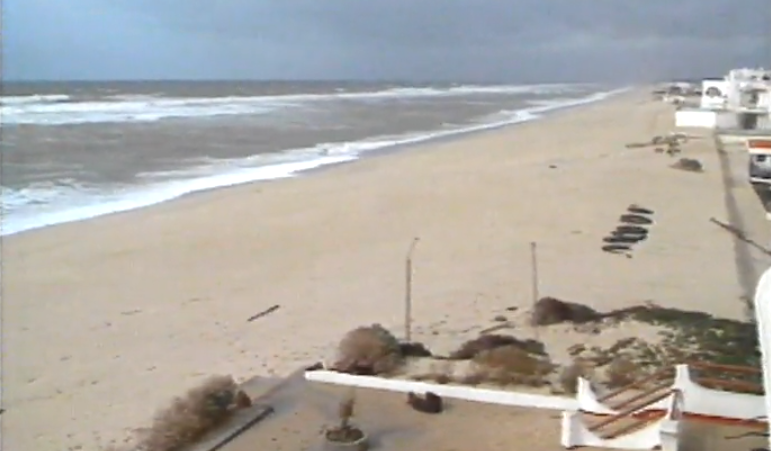 Mau tempo na Ilha de Faro