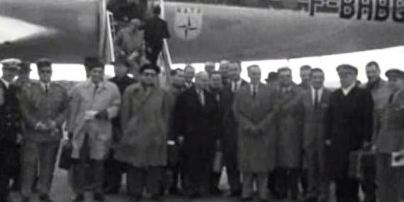 Chegada de elementos do Curso da NATO