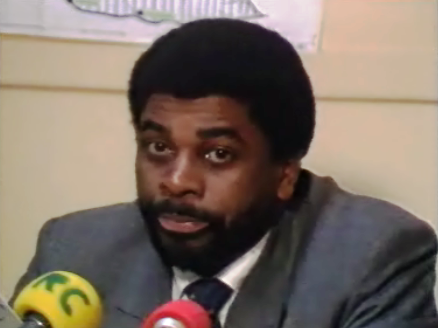 Conferência de imprensa de representante da UNITA em Lisboa