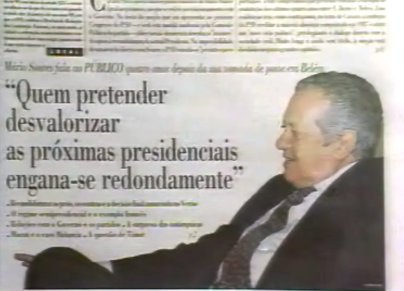 Mário Soares em entrevista ao Jornal “Público”