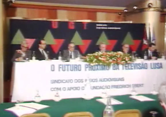 Seminário sobre a televisão em Portugal