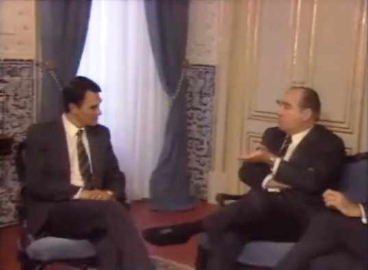 Julio Sanguinetti recebido por Cavaco Silva