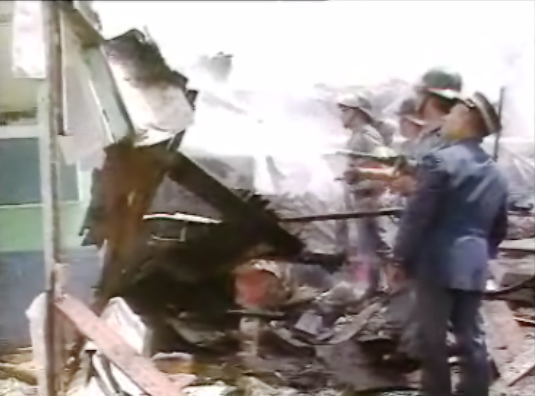 Incêndio no bairro Quinta do Monte Coxo