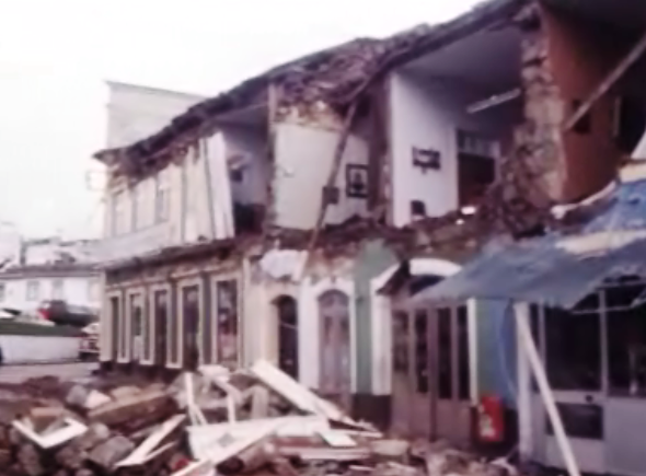 Rescaldo de terramoto nos Açores