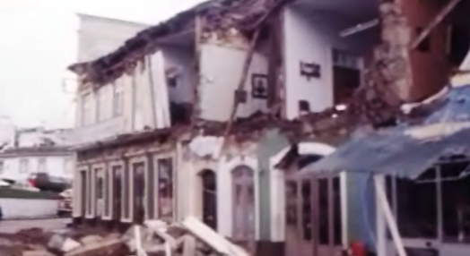Rescaldo de terramoto nos Açores