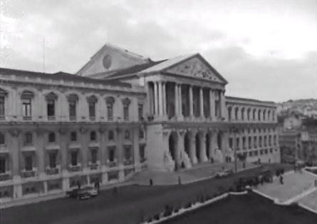 Leitura do discurso de António de Oliveira Salazar