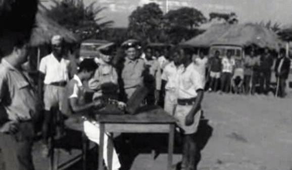 Visita à Região de Negage