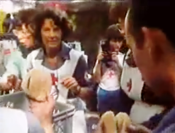 Assistência aos desalojados do Chiado