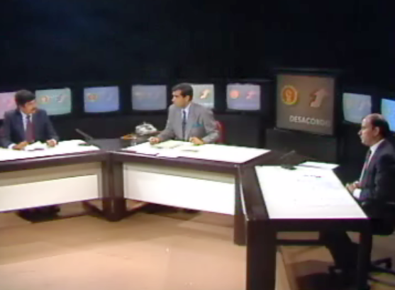 Debate em estúdio entre Ferro Rodrigues e Duarte Lima