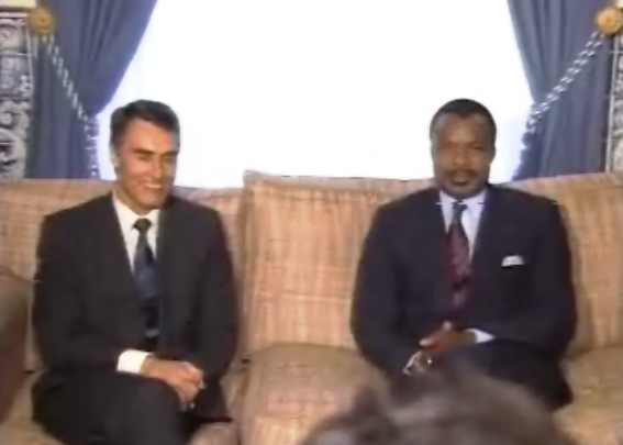 Encontro entre Cavaco Silva e Sassou Nguesso