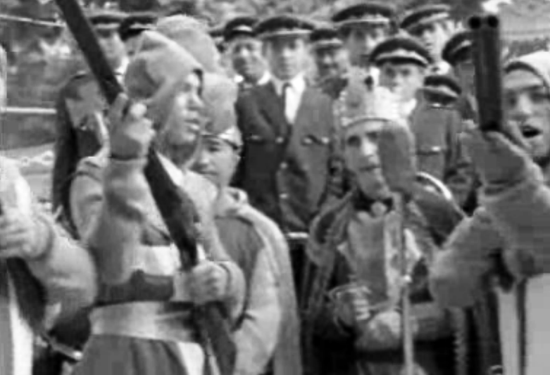 Representação do Auto de Floripes no lugar das Neves