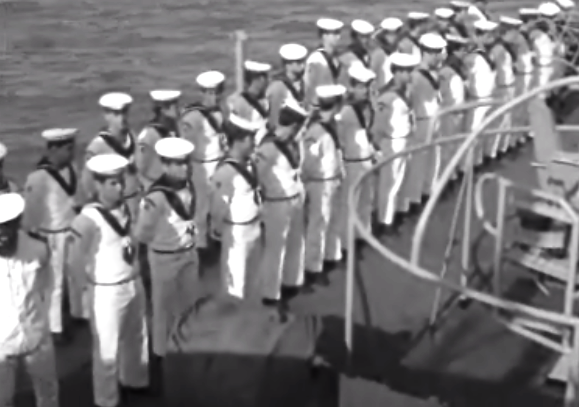 Chegada a Lisboa da fragata “Diogo Gomes”, vinda da Guiné