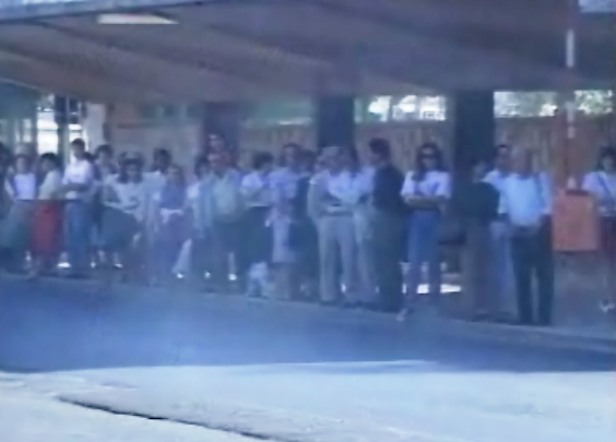 Greve dos trabalhadores dos transportes públicos