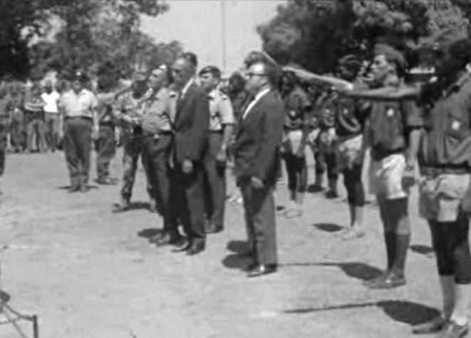Inauguração de escola primária na Guiné