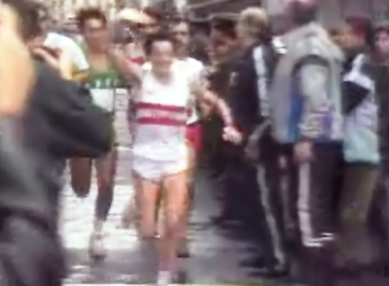 Prova de atletismo  em Lisboa