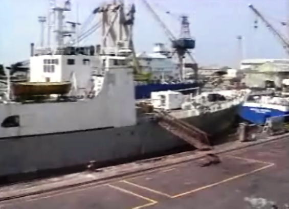 Navio entregue em Viana do Castelo