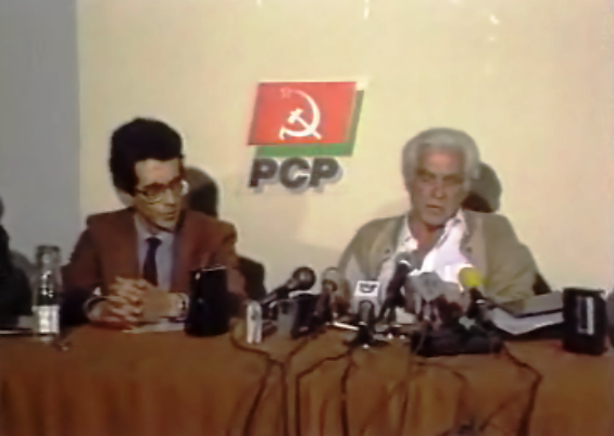 Conferência de imprensa de Álvaro Cunhal