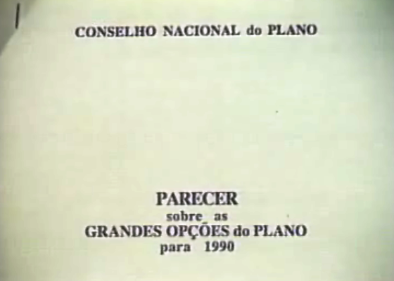 Parecer do Conselho Nacional do Plano