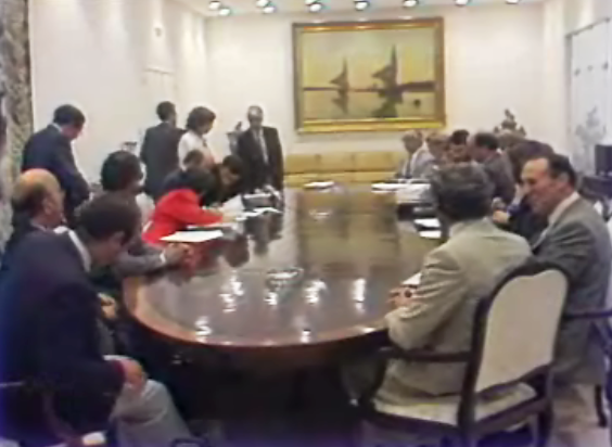 Assinatura de acordo entre Governo e STE