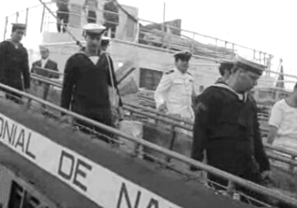 Chegada de tropas no paquete Uíge a Lisboa