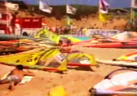 Windsurf na praia do Guincho