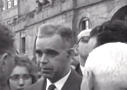 Visita de Eduardo de Arantes e Oliveira ao Porto