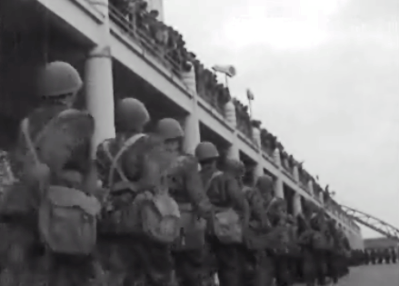 Partida de tropas para o Ultramar