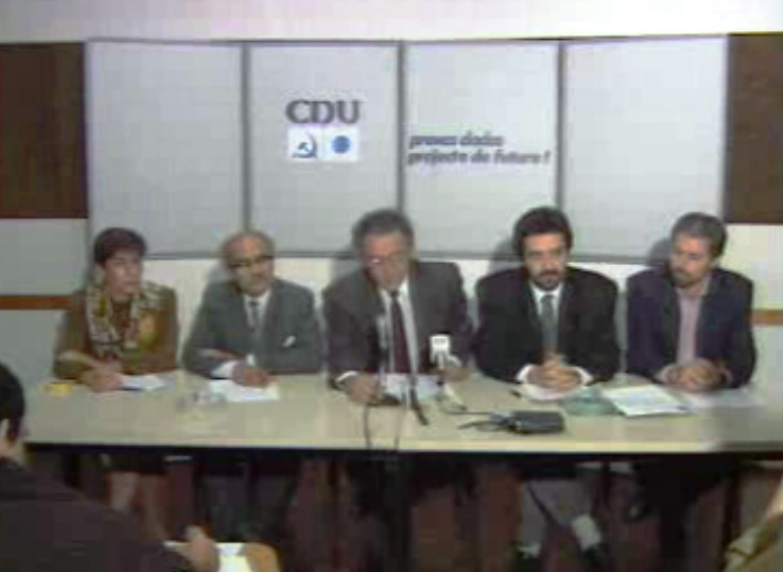 CDU apresenta as suas listas nacionais