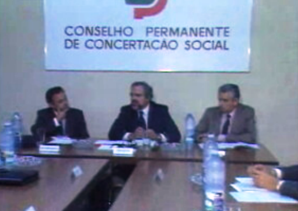 Reunião da Concertação Social para se debater o PDR