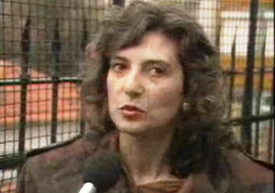 Maria da Conceição Lobo e Silva na Escola Primária do Carmo