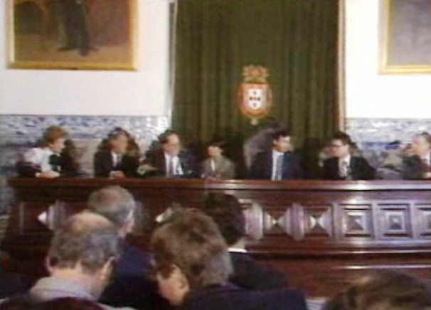 Conferência de imprensa de Cornélio Sommaruga