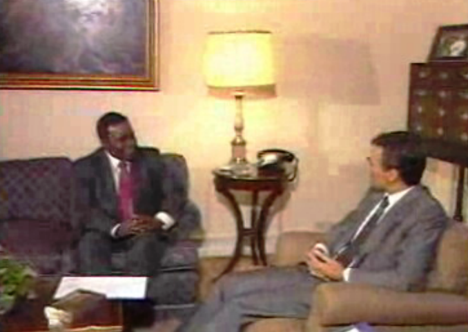 Cavaco Silva com Pedro Van Dunen “Loy”