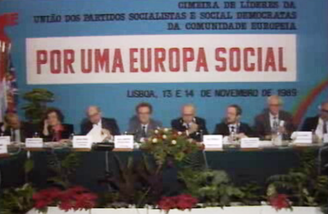 Reunião de dirigentes socialistas e social-democratas da Europa