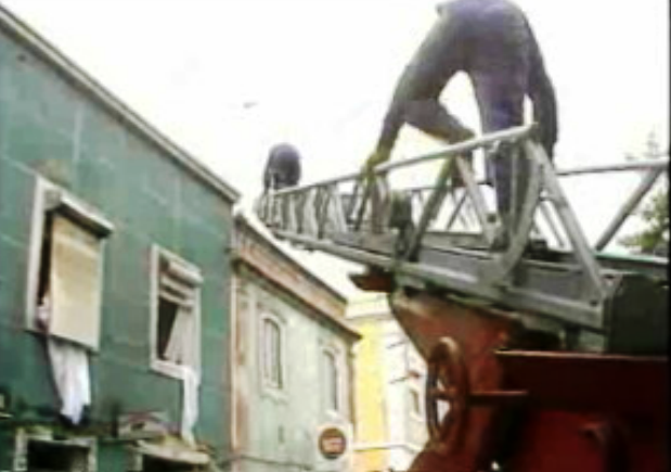 Explosão num café em Alhandra