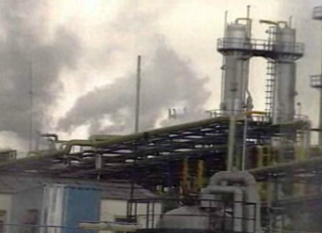 Acordo para a instalação de uma rede de medição da poluição atmosférica